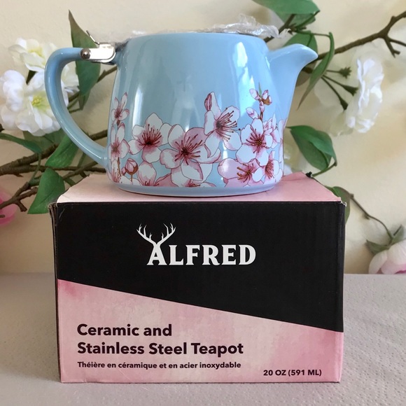 Alfred Other - NIB Alfred Ceramic and Stainless Steel Teapot